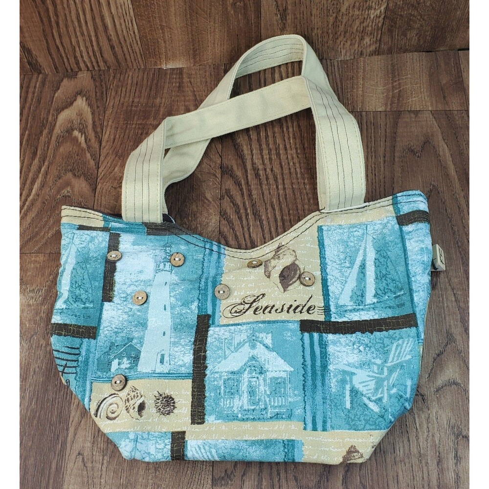 Paul Brent Seaside Art Themed Handbag Purse